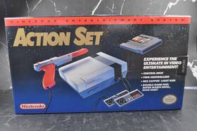 Nintendo 45496 61004 Entertainment System Nes Action Set 1990 Super Mario Bros/duck Hunt