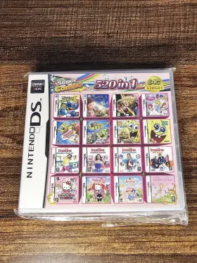 520g01 Nintendo 520 In 1 Super Combo Multicart 3ds