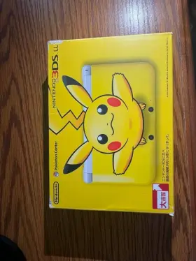 Nintendo 521329129686 3ds Ll - Pikachu Yellow Pokemon Center Exclusive No Charger