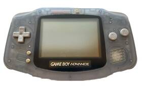 Nintendo 52206a Game Boy Advance - Glacier Good Condition Oem Matching Battery Cover