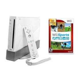 Nintendo 679360936184 Wii Console White Sports Bundle