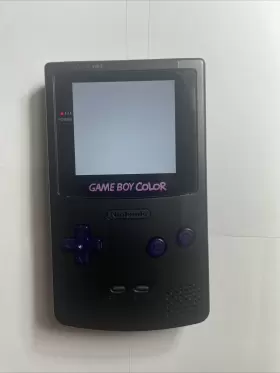 Nintendo 710880755142 Modded Black Shell V5 Ips Screen Game Boy Color Handheld System