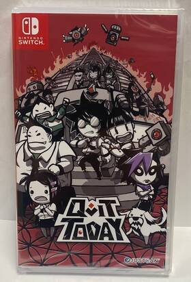 Nintendo 712865437032 Quit Today Switch Brand New Sealed Game Special 2025 Beat Ftem Up