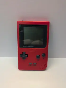Nintendo 7374838839393 Game Boy Pocket Handheld Console Red By Works Great Vgc Excellent
