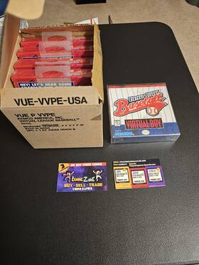 Nintendo 741648004011 Factory Case Pack Of 6 - Virtual League Baseball Boy Us New Games
