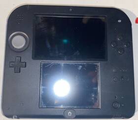 Nintendo 803982746528 2ds Blue And Black Without Charger Includes Free Mario Smash Bro Game