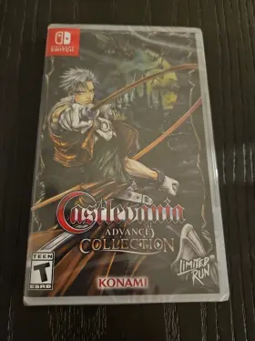 Nintendo 810105677461 Castlevania Advance Collection Circle Of The Moon Cover Switch Game New