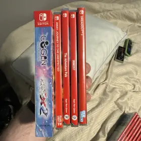 Rudder041383 Nintendo 810148578206 Lot Of Switch Games For - All Cib Inch Free S/h