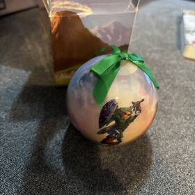 Nintendo 861924000053 Legend Of Zelda Ocarina Time 3d Limited Edition Christmas Tree Ornament