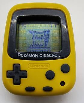 Nintendo 902370503418 Pocket Pikachu Mpg-001 1998 Pokemon Pedometer Virtual Pet Working