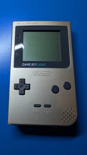 Nintendo 902370503456 Gameboy Light Gold Handheld Console Mgb-101 Jpn Gb