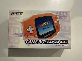 Nintendo 902370505856 Game Boy Advance Gba Orange Handheld Console In Box Jp Excellent