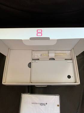 Nintendo 902370517170 Dsi White Console Japanese Version With Box Cleaned And Working