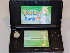 Nintendo 902370519945 3ds - Clear Black Region Free With Charger Pokemon Bank And Game