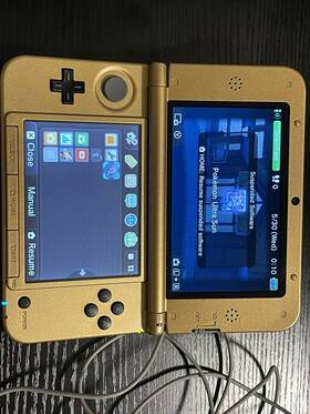 Nintendo 902370521405 3ds Xl The Legend Of Zelda Triforce 2 Limited Edition Gold