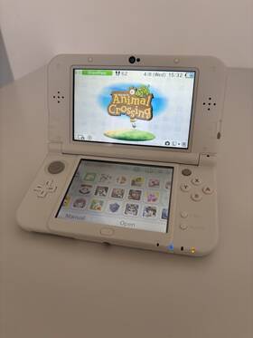 Nintendo 902370522181 New 3ds Ll Xl Pearl White Console Tested Japan