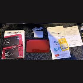 Nintendo 902370529883 Excellent With Box Ar Cards New 3ds Ll Xl Red Handheld Console Japan