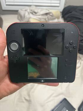 Nintendo 902370533972 2ds Handheld Console - Black/red