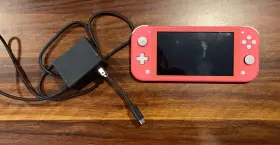 Nintendo 902370542936 Switch Lite Coral Console And Charger Region Free