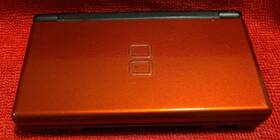 Nintendo 902370546293 Ds Lite - Crimson Red/black. Console Only. No Charger Or Stylus. Works