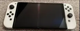 Nintendo 902370548495 Switch Oled Model White Controllers Complete