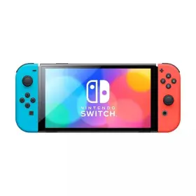 Nintendo 902370548563 Switch Oled Model Handheld Console 64gb Neon Red / Blue Hk