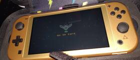 Nintendo 902370552232 Switch Lite Legend Of Zelda Hyrule Limited Edition Case And 128 Sd Card