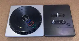 95855.809 Nintendo Wii Dj Hero Wireless Turntable Controller Black