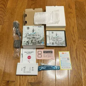 Nintendo 976219025317 Final Fantasy Iii Crystal Edition Ds Lite Japan Ff3 Game Console Rare