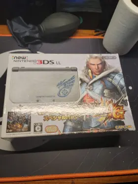 Nintendo 976219057776 New 3ds Ll Xl Monster Hunter 4g With Unopened Game