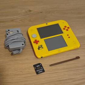 Nintendo A177264079 2ds Super Mario Maker Edition Yellow Console With Charger Stylus 4gb Sd