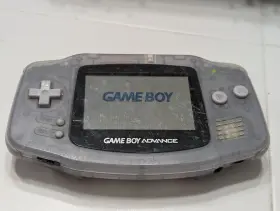 Agb-001-clear Nintendo Game Boy Advance Agb-001-clear/glacier Inch No Battery Cover - Scratches