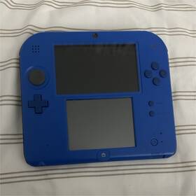 Nintendo Aw109933360 2ds Dual Screen Handheld System Blue/black With Headphone Jack