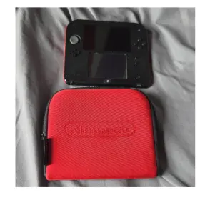 Aw703386500 Nintendo 2ds Crimson Red Console With Case And Stylus No Charger