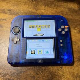 Nintendo Aw713252970 2ds Crystal Blue Toys R Us Exclusive No Games Stylus Sd And Charger