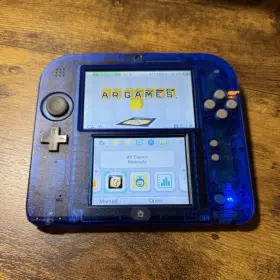 Aw713252970 Nintendo 2ds Crystal Blue Toys R Us Exclusive No Games Stylus Sd And Charger