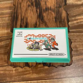 Bd-62 Nintendo 1987 Game And Watch Bomb Sweeper Handheld Multi Screen Video