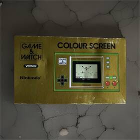 Nintendo Bde-001 Game And Watch The Legend Of Zelda Colour Screen Handheld System