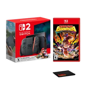 Beeskb6na-ag2-6 Nintendo Switch 2 Mario Kart World Bundle Donkey Kong Bananza