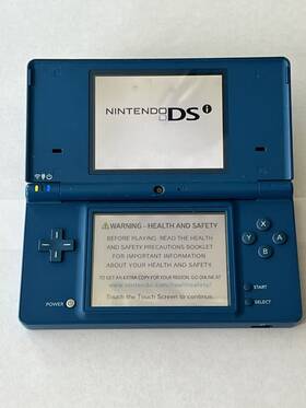 Nintendo C/twl-usa-1 Dsi Blue Console - Tested And Working No Charger Or Stylus Formatted