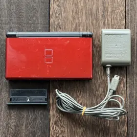 Usg-jpn-2 Nintendo C/usg-jpn-2 Region-free Ds Lite Crimson Red And Black System Charger Usg-001 Jpn