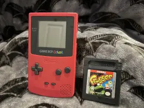 Cg518500627 Nintendo Red Inch Berry Game Boy Color With Frogger Cg518500627 Nintendo Red Inch Berry Game Boy Color With Frogger