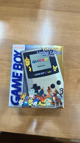 Nintendo Cg60428999 Game Boy Color Pokemon Limited Edition Gs Gold Silver Full Screen