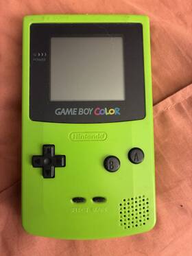 Nintendo Cg611944946 Game Boy Color Green Tested And Working Authentic Oem Clean