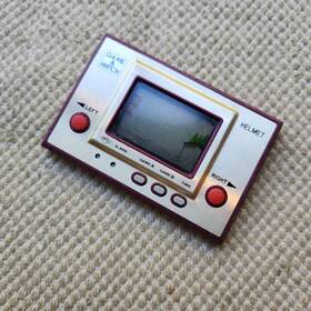 Nintendo Cn-07 Game And Watch Helmet 1981 Vintage Tested Working Handheld Works
