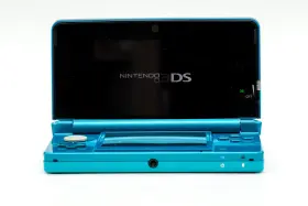Ctr-001 Nintendo Crt-001 3ds Launch Edition Handheld System Aqua Blue Teal Usa Tested