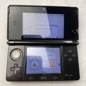 Nintendo Ctr-001 Usa 3ds Console Black Inch L Button Not Working - For Parts Or Repair / As-is
