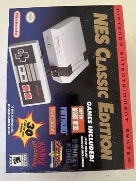 Nintendo Cu7121417599 Nes Classic Edition Console Pre-installed Games Controller Boxed