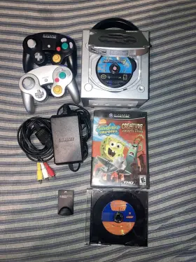 Dolsm009 Nintendo Gamecube Console W Mario Party 7