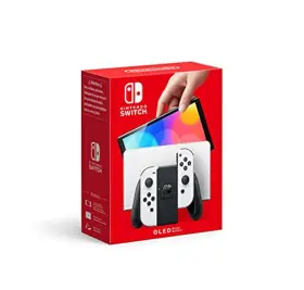 Ee747918 Nintendo Switch Oled Model White Console Very Good 8e
